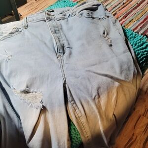 Fashion Nova Destressed Jean